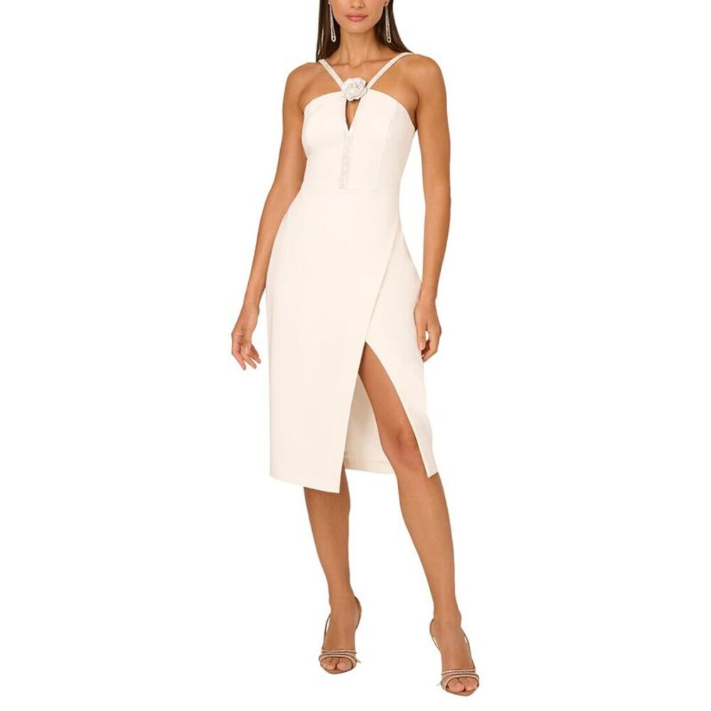 Adrianna Papell Womens Sheath Dress